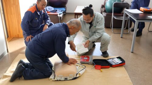 避難訓練を実施しました