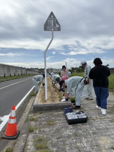 奉仕活動に参加しました